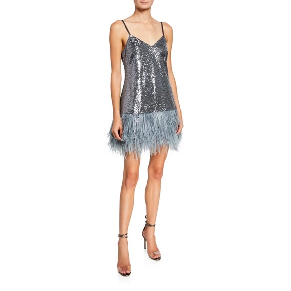 Cinq A Sept Athena Sequin Dress - Picture 3 of 6